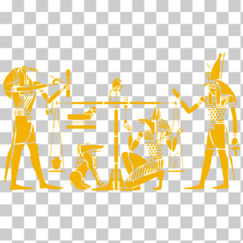 SVG Yellow Egyptian ancient art SVG Yellow Egyptian ancient art