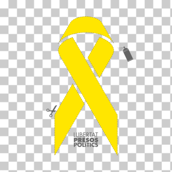 SVG Yellow ribbon stencil SVG Yellow ribbon stencil