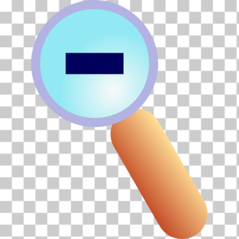 SVG Zoom out symbol
