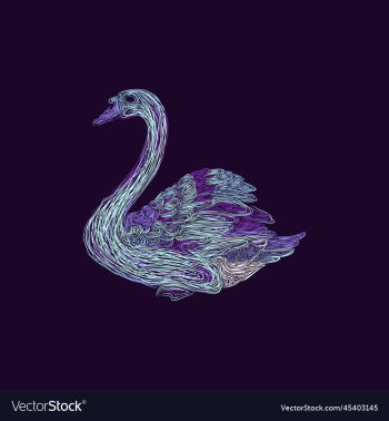 swan beauty artwork style design swan beauty artwork style design