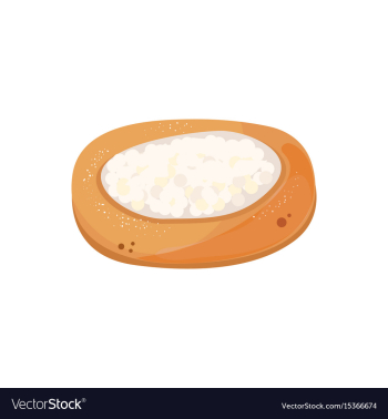 Sweet cake with cream cheese vector image Sweet cake with cream cheese vector image