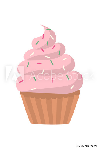 Sweet cupcakes set Sweet cupcakes set