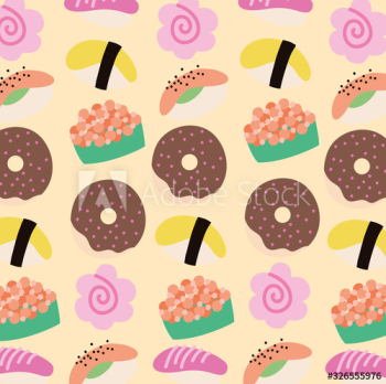 sweet pastry food kawaii style sweet pastry food kawaii style
