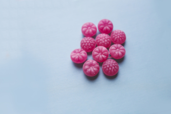 Sweet pink candies Sweet pink candies