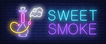 Sweet smoke neon sign Sweet smoke neon sign