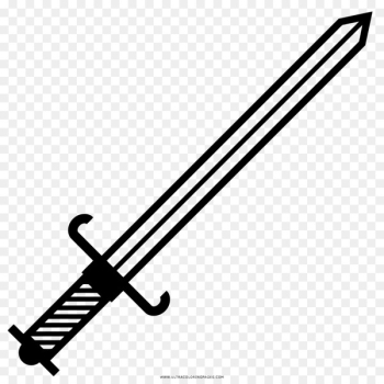 Sword Drawing Black and white Orcrist - Sword Sword Drawing Black and white Orcrist - Sword