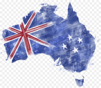 Sydney Flag of Australia Watercolor painting - Australia Sydney Flag of Australia Watercolor painting - Australia