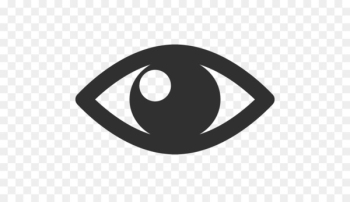 symbol black logo - Eye 