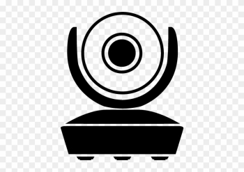 Symbol - Video Conference Camera Icon Symbol - Video Conference Camera Icon