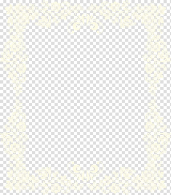 Symmetry Area Pattern, Yellow frame transparent background PNG clipart