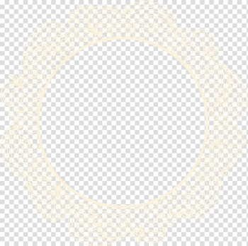 Symmetry Brown Pattern, Yellow frame transparent background PNG clipart