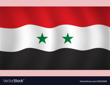 syria flag background