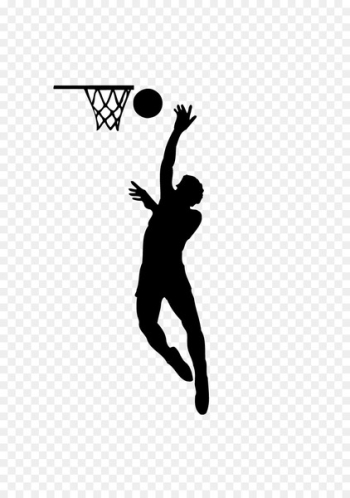 T-shirt Basketball player Sport Sneakers - Basketball Silhouette 