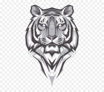 T-shirt Bengal tiger Drawing Illustration - Tiger Head T-shirt Bengal tiger Drawing Illustration - Tiger Head