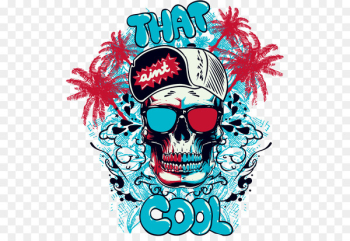 T-shirt Graffiti Royalty-free - European and American style T-shirt prints 