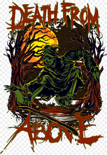 T-shirt Hoodie Clothing Death - Monster moon letter T-shirt Hoodie Clothing Death - Monster moon letter