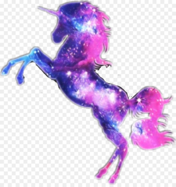 T-shirt Horse Galaxy Unicorn Printing - unicorn 