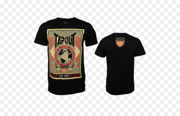 T-shirt Logo Sleeve Tapout Font - T-shirt T-shirt Logo Sleeve Tapout Font - T-shirt
