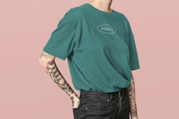T-shirt mockup, unisex fashion editable | Free PSD Mockup - rawpixel