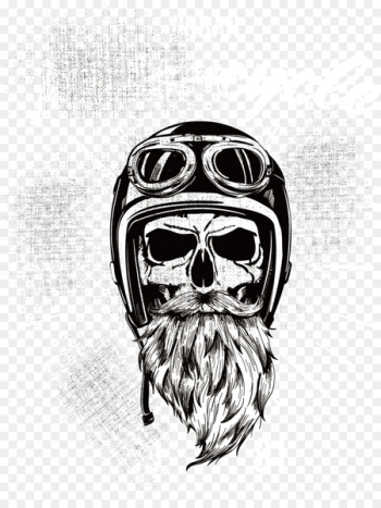 T-shirt Motorcycle helmet Skull - Cartoon skull vector T-shirt Motorcycle helmet Skull - Cartoon skull vector