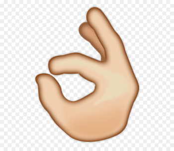 T-shirt OK Sign language Emoji Hand - hand emoji 