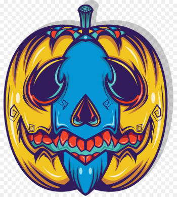 T-shirt Pumpkin Stock photography Halloween - Creative pumpkin printing 