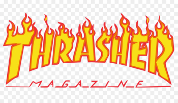 T-shirt Thrasher Skateboarding Logo - Thrasher T-shirt Thrasher Skateboarding Logo - Thrasher