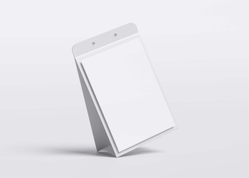 Table Calendar Mockup - Freebies Mockup