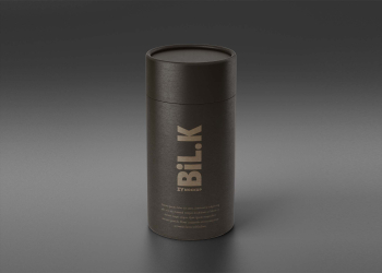 Table Pen Holder Label Mockup