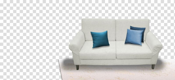 Table Sofa bed Couch Furniture, White sofa transparent background PNG clipart