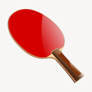 Table tennis paddle illustration. Free | Free Photo - rawpixel