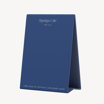 Table tent mockup, blue 3D | Free PSD Mockup - rawpixel Table tent mockup, blue 3D | Free PSD Mockup - rawpixel