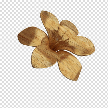 Table Wood, Metallic flower transparent background PNG clipart