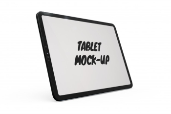 Tablet mock-up isolated Free Psd