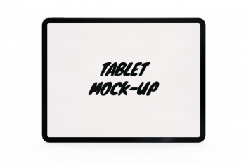 Tablet mock-up isolated Free Psd