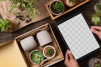 Tablet png screen mockup/screen mockup psd on… | Free stock illustration | High Resolution graphic