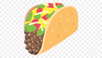 Taco Emoji Cheeseburger Emoticon Sticker - TACOS Taco Emoji Cheeseburger Emoticon Sticker - TACOS