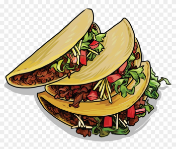 Tacos Clipart Mexico - Hispanic Food Clip Art