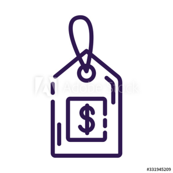 tag hanging with price commercial line style tag hanging with price commercial line style