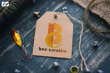 Tag New Label Mockup PSD