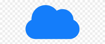 Tag - Onedrive - Cloud Blue Icon Png