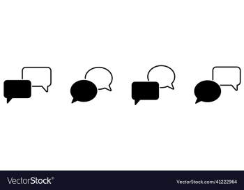 talk bubble speech icons talk bubble speech icons