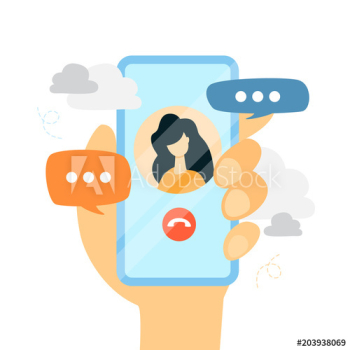 Talking on phone Talking on phone