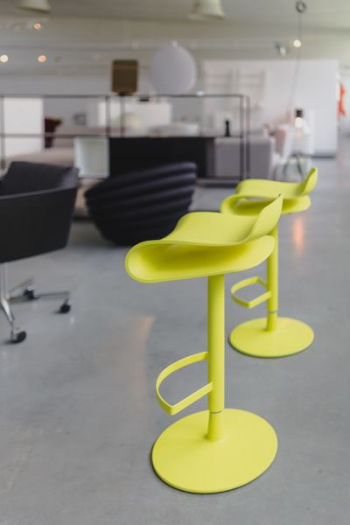 Tall yellow bar stool - Modern designer Bar chair Tall yellow bar stool - Modern designer Bar chair