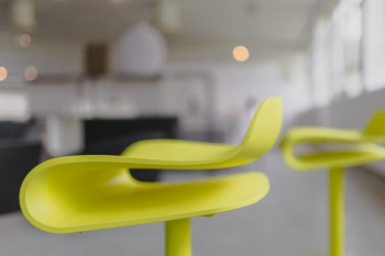 Tall yellow bar stool - Modern designer Bar chair Tall yellow bar stool - Modern designer Bar chair