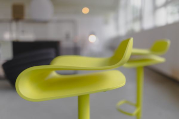 Tall yellow bar stool - Modern designer Bar chair Tall yellow bar stool - Modern designer Bar chair
