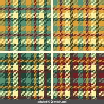 Tartan patterns collection Tartan patterns collection