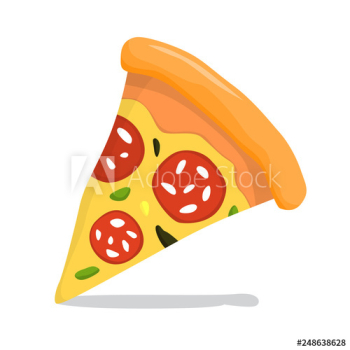 Tasty delicious pizza slice Tasty delicious pizza slice
