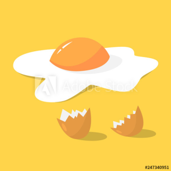 Tasty fried egg for breakfast Tasty fried egg for breakfast