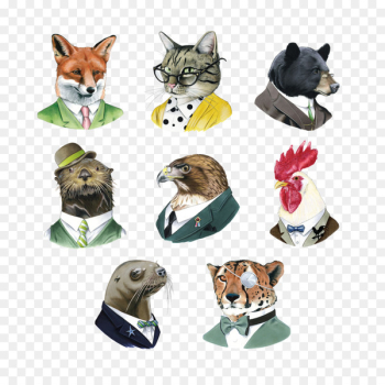 Tattly Animal Tattoo Cat Art - cat Tattly Animal Tattoo Cat Art - cat